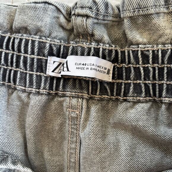 Zara Paperbag Shorts 8 - Picture 3 of 4